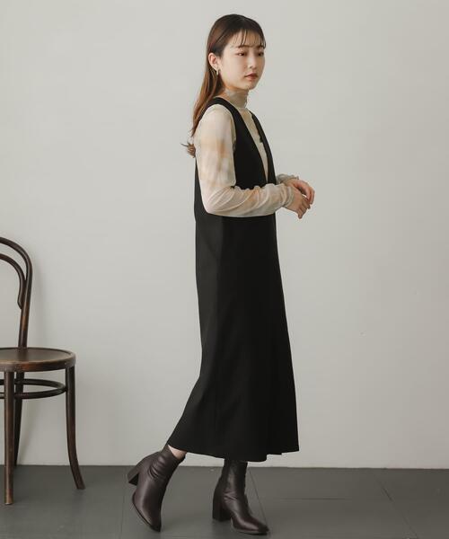 「SENSE OF PLACE by URBAN RESEARCH」 サロペットスカート - オレンジ レディース_画像7