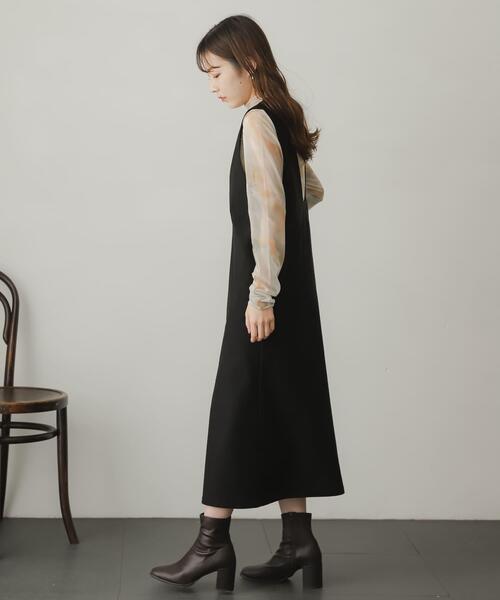 「SENSE OF PLACE by URBAN RESEARCH」 サロペットスカート - オレンジ レディース_画像8