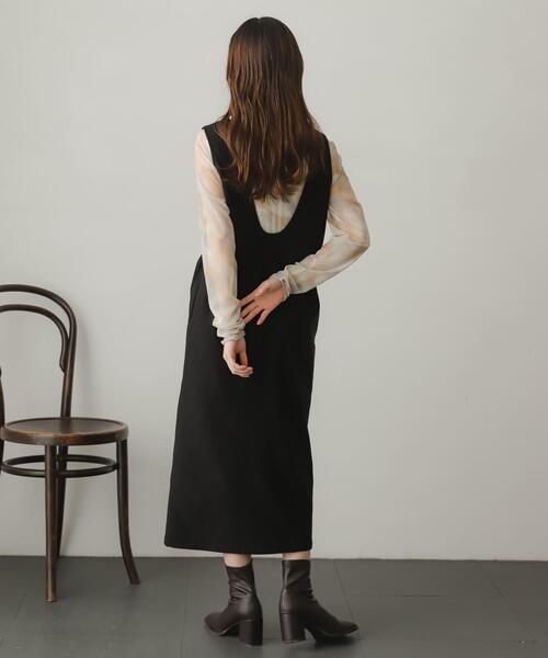 「SENSE OF PLACE by URBAN RESEARCH」 サロペットスカート - オレンジ レディース_画像9