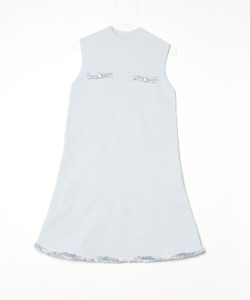 CELFORD セルフォード ニットワンピース 36 CELFORD（セルフォード） ニットワンピース 36 ブルー レディース