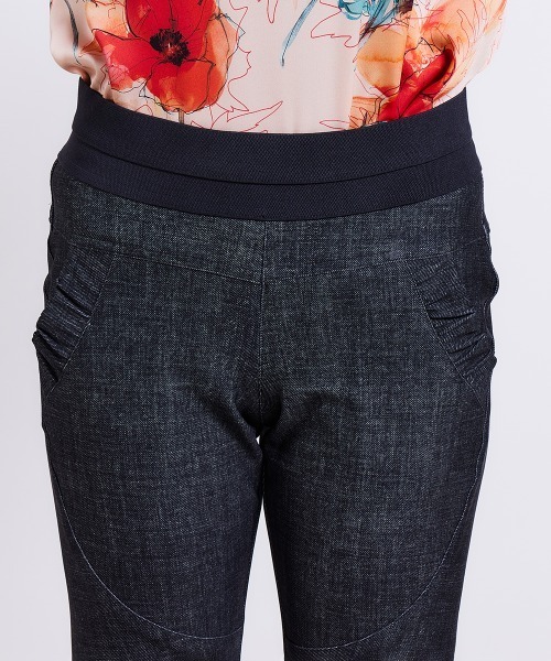 「Sov.」 イージーパンツ 34 ブラック レディース_画像5