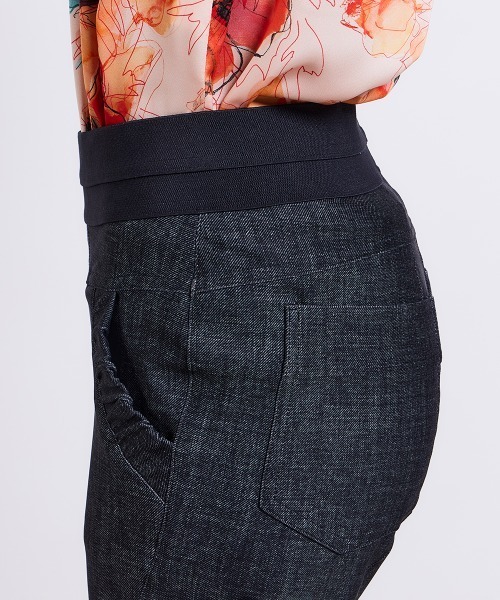 「Sov.」 イージーパンツ 34 ブラック レディース_画像7