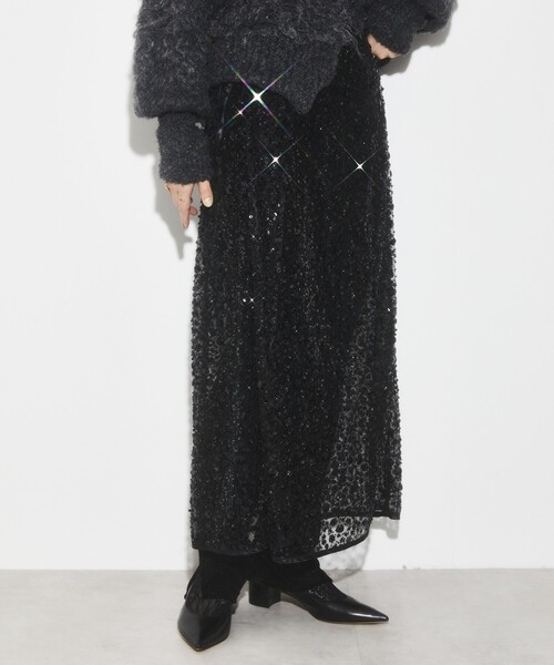 「Firsthand」 フリルスカート FREE ブラック レディース_画像5