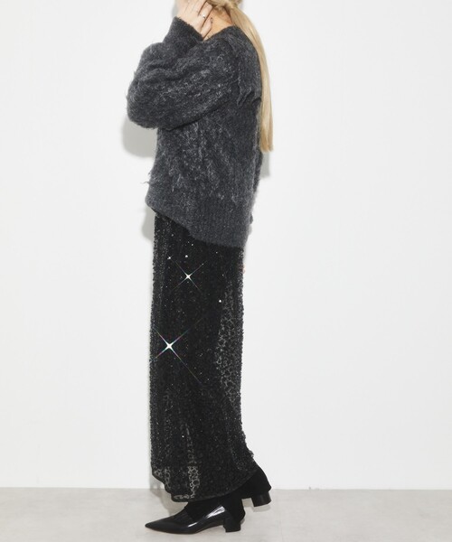 「Firsthand」 フリルスカート FREE ブラック レディース_画像9