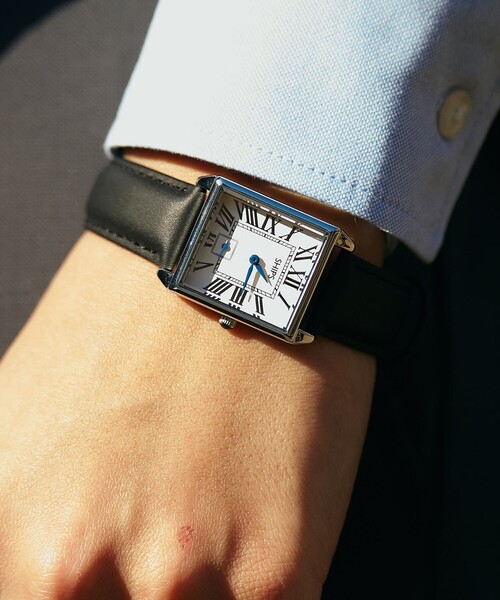 SHIPS（シップス） 腕時計 「WEB限定」SHIPS: スクエア Dバックル