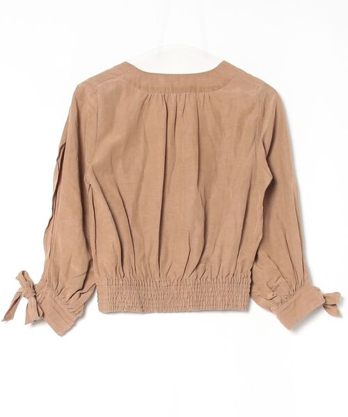 「kei shirahata」 長袖ブラウス FREE ブラウン レディース_画像2