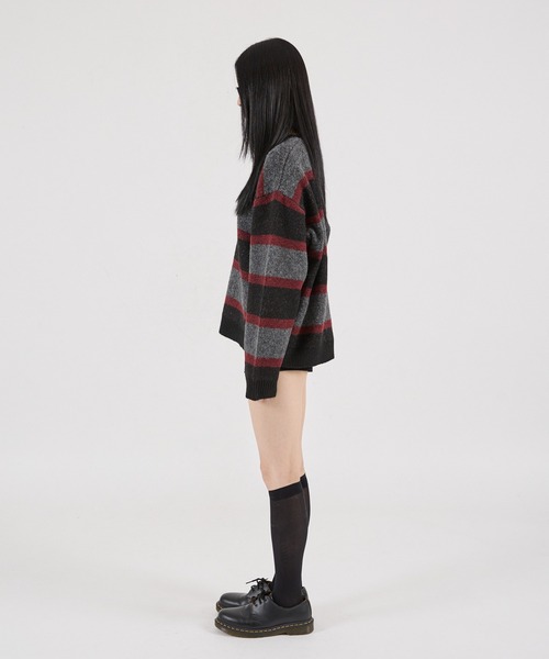 「FTW」 長袖ニット SMALL グレー メンズ_画像2