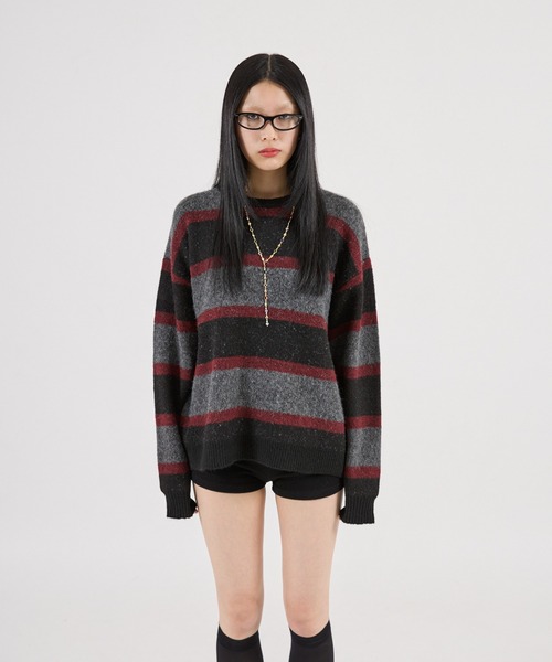 「FTW」 長袖ニット SMALL グレー メンズ_画像6