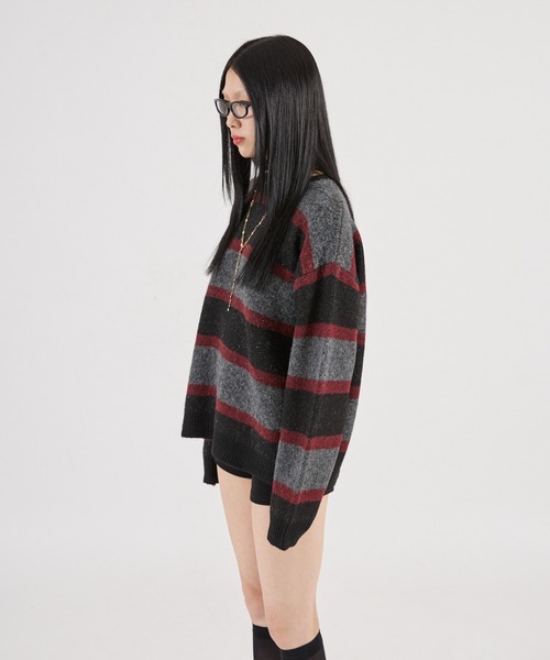「FTW」 長袖ニット SMALL グレー メンズ_画像7
