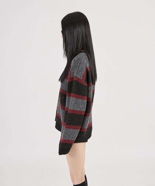 「FTW」 長袖ニット SMALL グレー メンズ_画像8