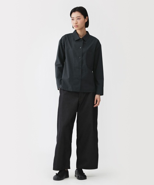 MUJI Labo ブラウス シャツ 「MUJI Labo」婦人 コットンオーバーシャツ