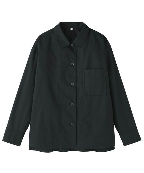MUJI Labo ブラウス シャツ 「MUJI Labo」婦人 コットンオーバーシャツ