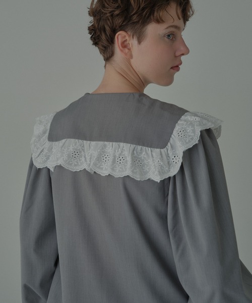 HONEY MI HONEY（ハニーミーハニー） ブラウス シャツ lace frill