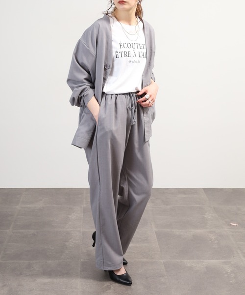 チノパン 薄手 無地 ルーズ パンツ メンズ レディース : ZOZOTOWN