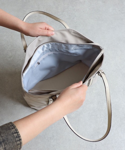 「MIAN 」 トートバッグ FREE グレー レディース_画像4