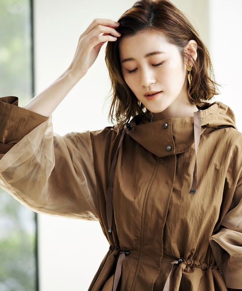 「RUIRUE BOUTIQUE」 ブルゾン M ベージュ レディース_画像5