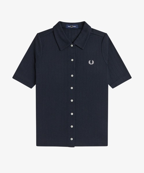FRED PERRY（フレッドペリー） ポロシャツ ポロ Button Through Sheer