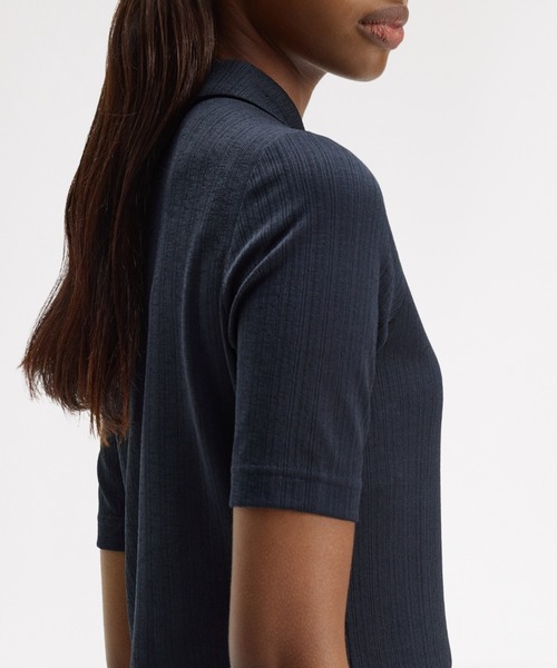 FRED PERRY（フレッドペリー） ポロシャツ ポロ Button Through Sheer