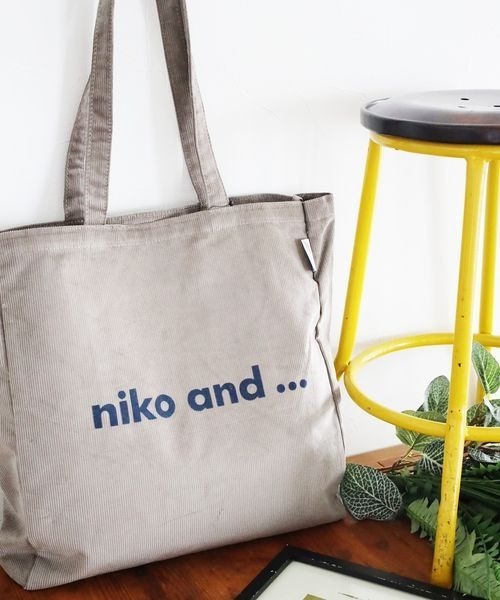 バッグ Niko Niko niko and…（ニコアンド） トートバッグ 0 グレー レディース