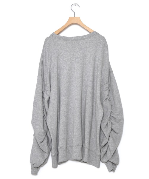 「Alley by w closet」 スウェットカットソー FREE グレー レディース_画像2