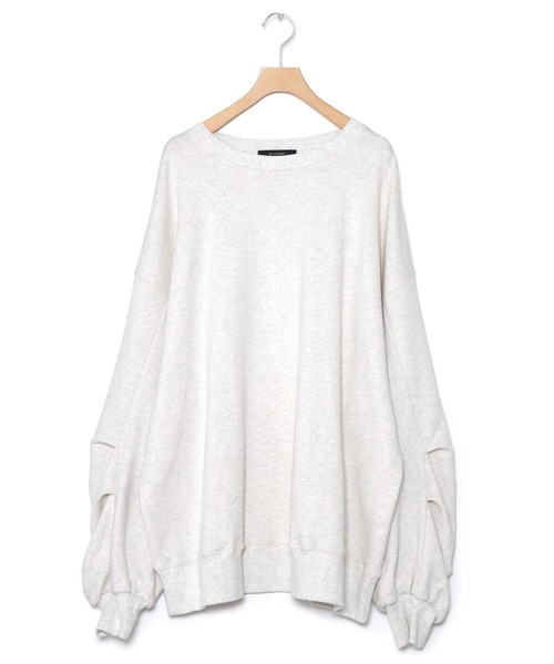 「Alley by w closet」 スウェットカットソー FREE グレー レディース_画像6