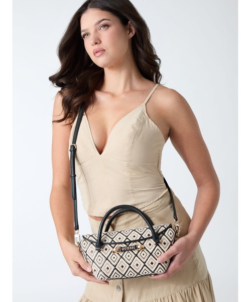 GUESS（ゲス） ショルダーバッグ バッグ SOPHIA Mini Satchel 