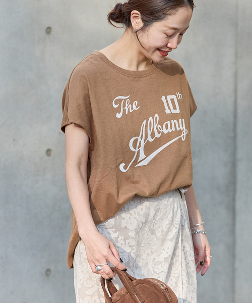 tシャツ 「RIDING HIGH/ライディングハイ」ラフィテンジクTEE レディースの画像