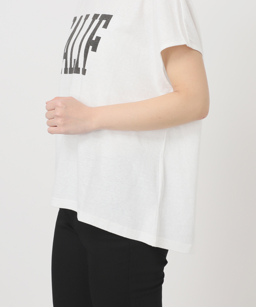 tシャツ 「RIDING HIGH/ライディングハイ」ラフィテンジクTEE レディースの画像