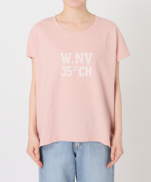 tシャツ 「RIDING HIGH/ライディングハイ」ラフィテンジクTEE レディースの画像