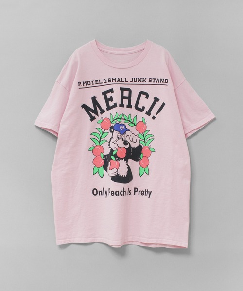 RNA（アールエヌエー） tシャツ 半袖 M2682 PINKMOTEL モモクマ