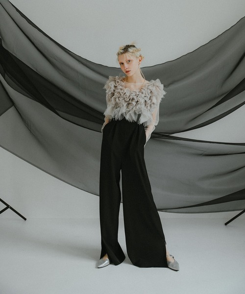 et.UNiVER パンツドレス Noir glitter pants set et.UNiVER パンツドレス Noir glitter pants set : ZOZOTOWN Yahoo!店