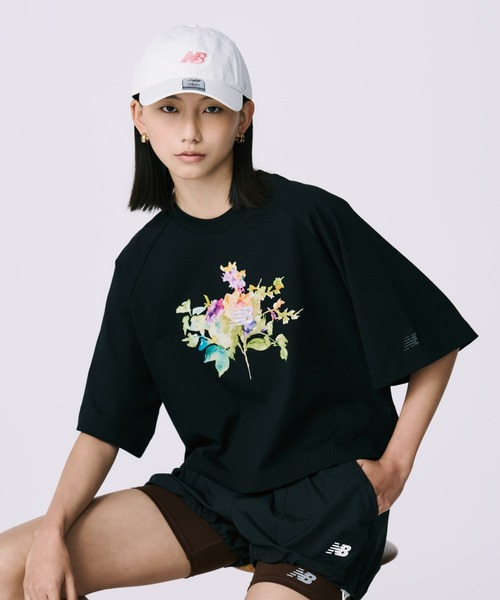 New Balance（ニューバランス） tシャツ ウォーターカラーマルチ