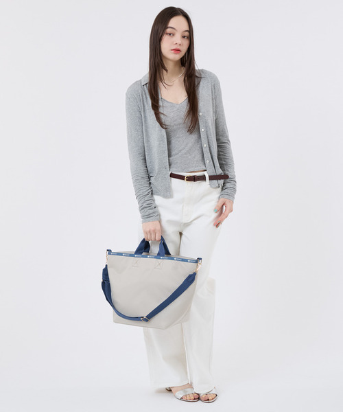 LeSportsac（レスポートサック） トートバッグ LG BOAT TOTE サンド