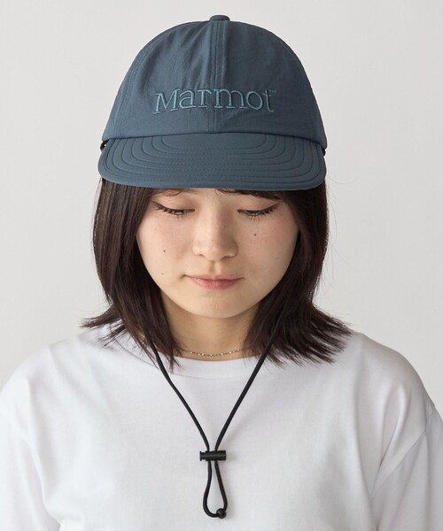 キャップ 帽子 「City Ambient Products別注」Marmot:「撥水」DotAir(R) LONG BILL CAPの画像