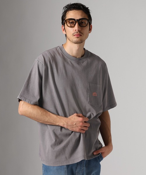 メンズ　Tシャツ　2点セット　黒、白　極美品 BAYFLOW（ベイフロー） tシャツ SNOWワンポイントTシャツ メンズ