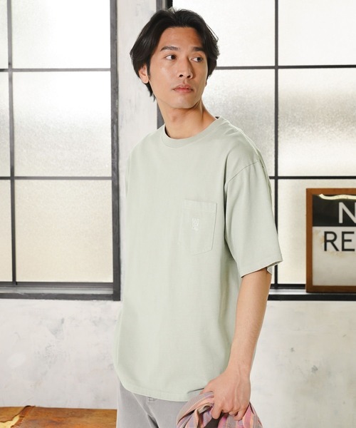 BAYFLOW（ベイフロー） tシャツ SNOWワンポイントTシャツ メンズ