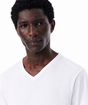 「LACOSTE」 半袖Tシャツ S ホワイト...の詳細画像1