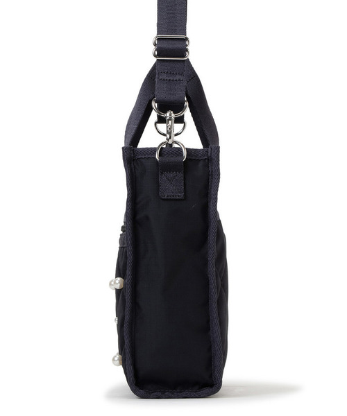 LESPORTSAC(レスポートサック) ショルダーバッグ美品  ダークネイビー ミニバッグ/ストラップ着脱可 LeSportsac（レスポートサック） ショルダーバッグ バッグ MINI DUFFEL