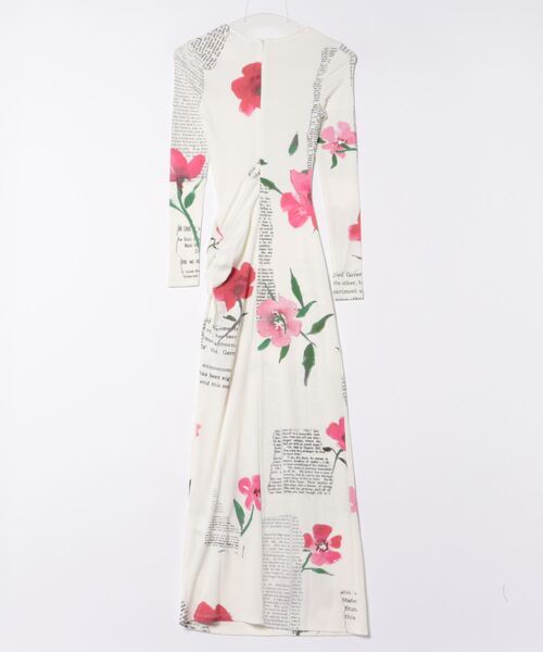 「Desigual」 長袖ワンピース X-LARGE ホワイト レディース_画像2