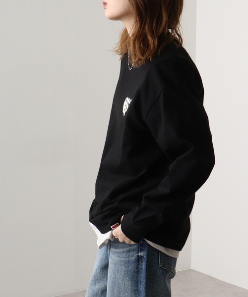 「A.T,C in the attic homme」 長袖Tシャツ M ブラック メンズ_画像3