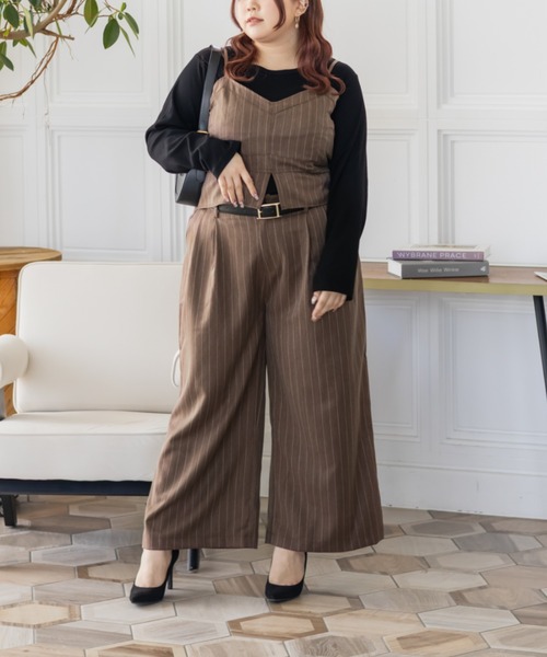 「CLETTE」 パンツ LL グレー レディース_画像3
