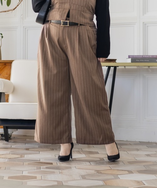 「CLETTE」 パンツ LL グレー レディース_画像4