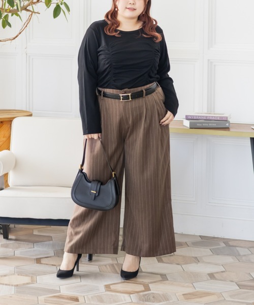 「CLETTE」 パンツ LL グレー レディース_画像6