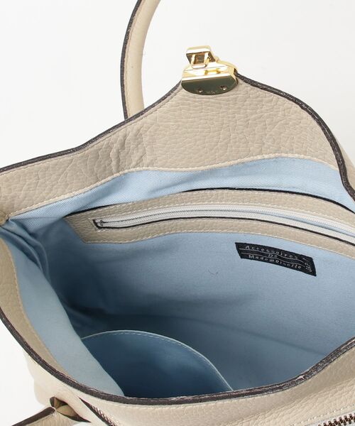 「Accessoires De Mademoiselle」 トートバッグ - ベージュ レディース_画像4