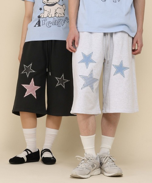 WaiKei（ワイケイ） ハーフパンツ ワイドパンツ パンツ 短パン