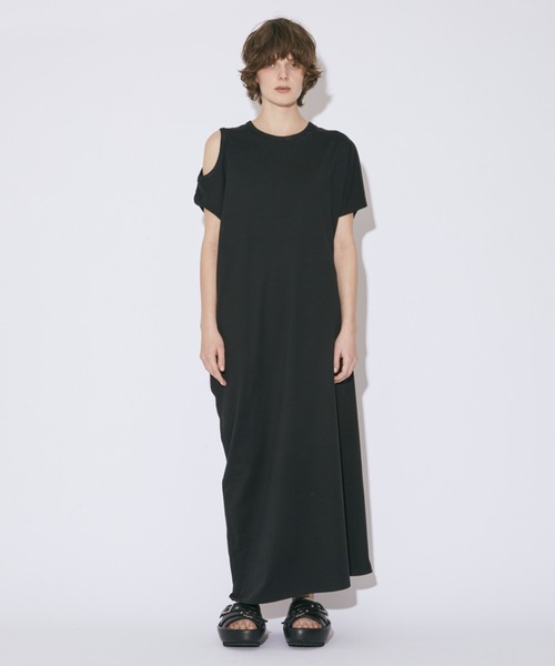 「beautiful people」 半袖ワンピース 36 オフホワイト レディース_画像8