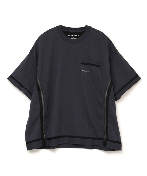 tシャツ 「FACETASM」CURVY SLIT BIG TEE / 4カラー 「MYK-TEE-01」 メンズの画像