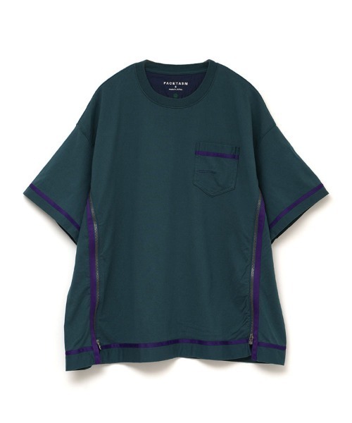 tシャツ 「FACETASM」CURVY SLIT BIG TEE / 4カラー 「MYK-TEE-01」 メンズの画像