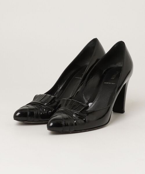 FENDI（フェンディ） パンプス - ブラック レディース : ZOZOTOWN