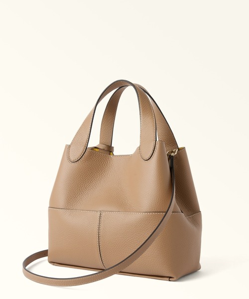 美品 FURLA アテニア コラボ プリムラ 2way ショルダーバッグ トート 